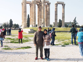 Kenangan Balkan dan Greece 12H10M, Mac 2016 76 Olympian Temple Athens