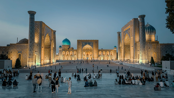 Ragestan Square Uzbekistan