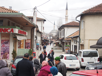 Kenangan Balkan dan Greece 12H10M, Mac 2016 54 Sarajevo- Pemandangan jalan masuk ke Sarajevo Old City