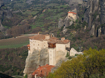 Kenangan Balkan dan Greece 12H10M, Mac 2016 71 Sebuah Monastri di atas Gunung Batu Kalambaka Greece