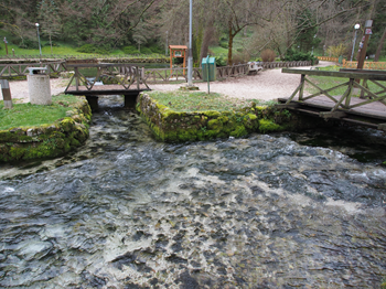 Kenangan Balkan dan Greece 12H10M, Mac 2016 50 Vrelo Bosna - Matair Sungai Bosna di Sarajevo. Sungai Bosna merentasi negara Bosnia.