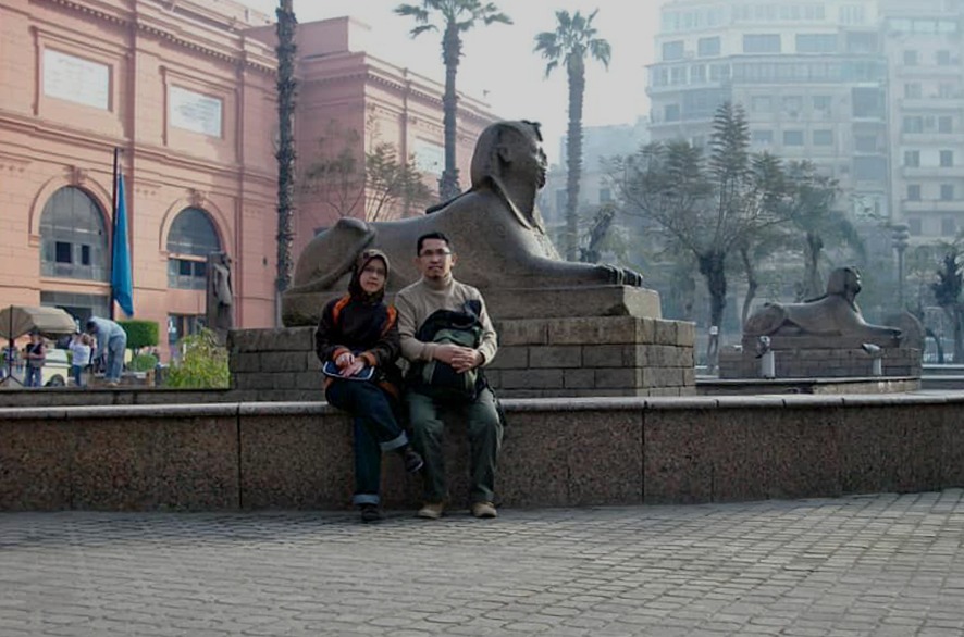 Kembara DIY Mesir 5H4M: Iskandariah & Kaherah – Januari 2012 19 Di hadapan Egypt Muzeum