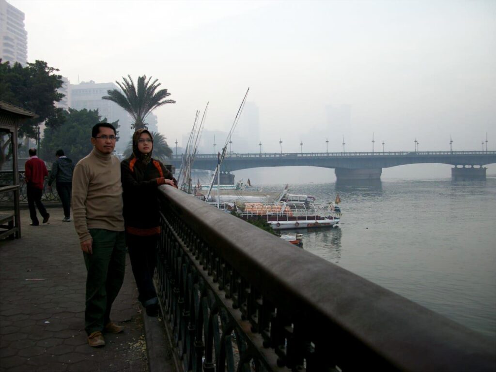 Kembara DIY Mesir 5H4M: Iskandariah & Kaherah – Januari 2012 24 Di tepi sungai di Kota Kahirah