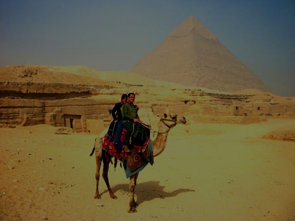 Kembara DIY Mesir 5H4M: Iskandariah & Kaherah – Januari 2012 18 Unta dan Piramid Giza 3